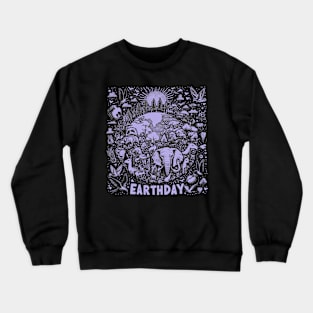 Earth day Crewneck Sweatshirt